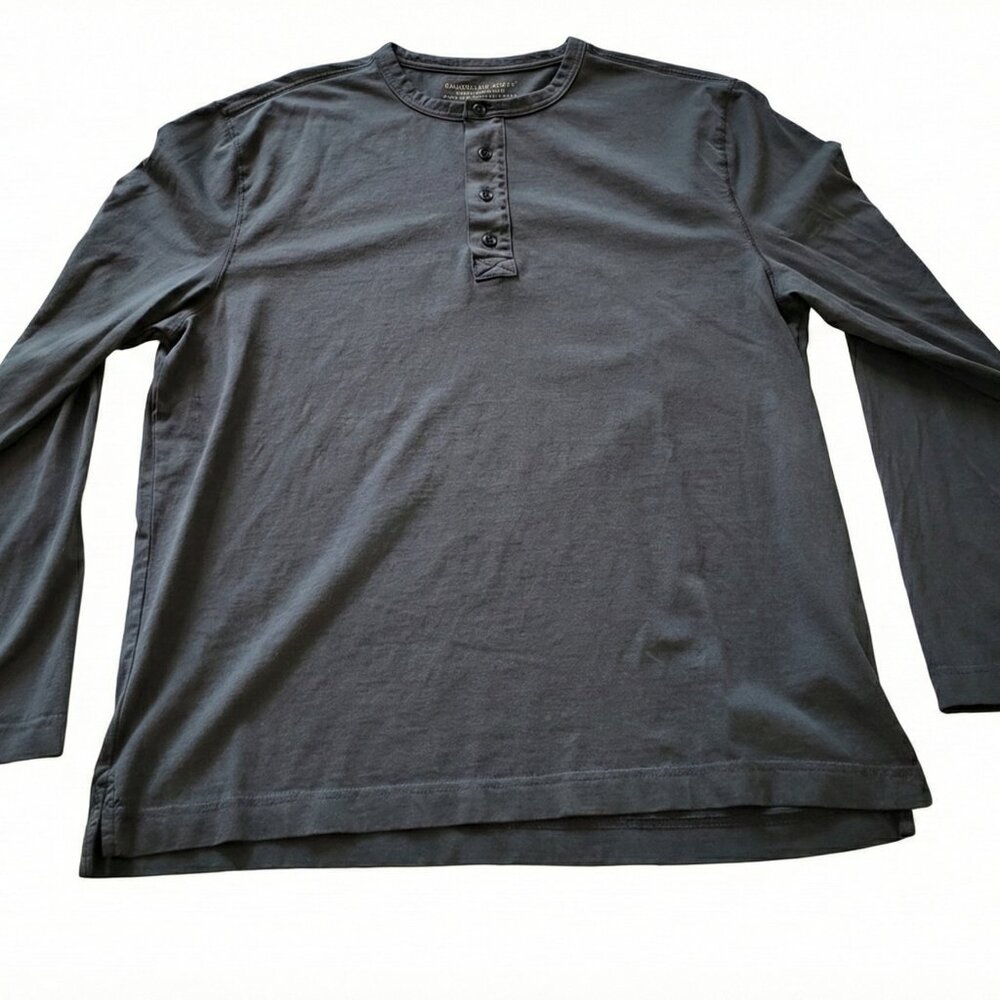Banana Republic | SUPIMA® Cotton Henley T-Shirt | Size Large